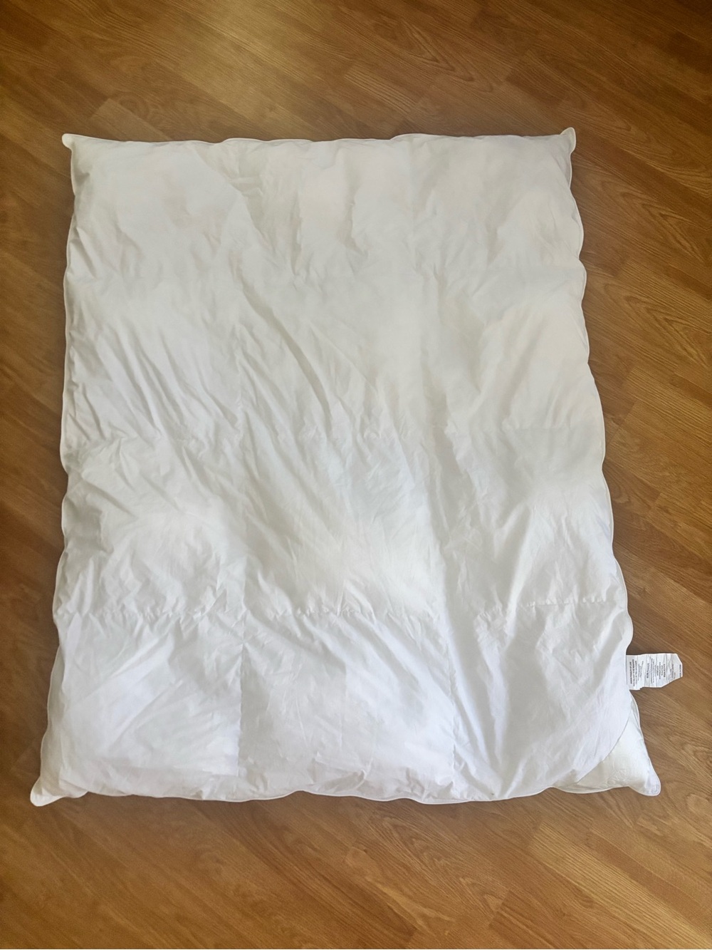 DownTown Company White Plush twin Bedding blanket - Soft Support